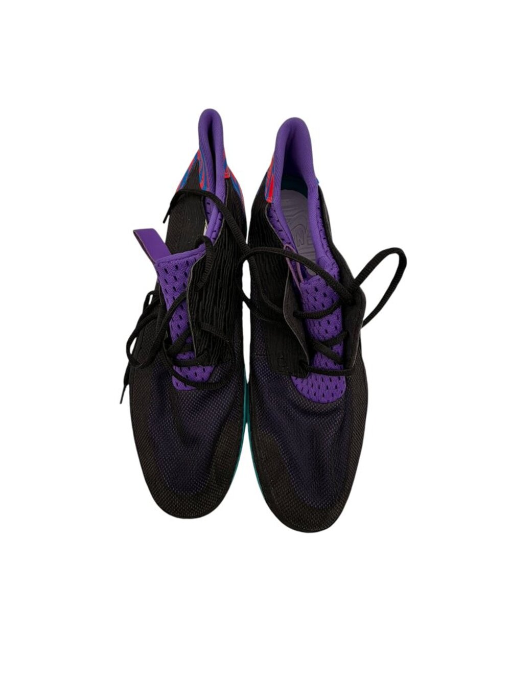 Men's Nike Solarsoft Moccasin Low Black/Turbo/Green/Purple, Size 12